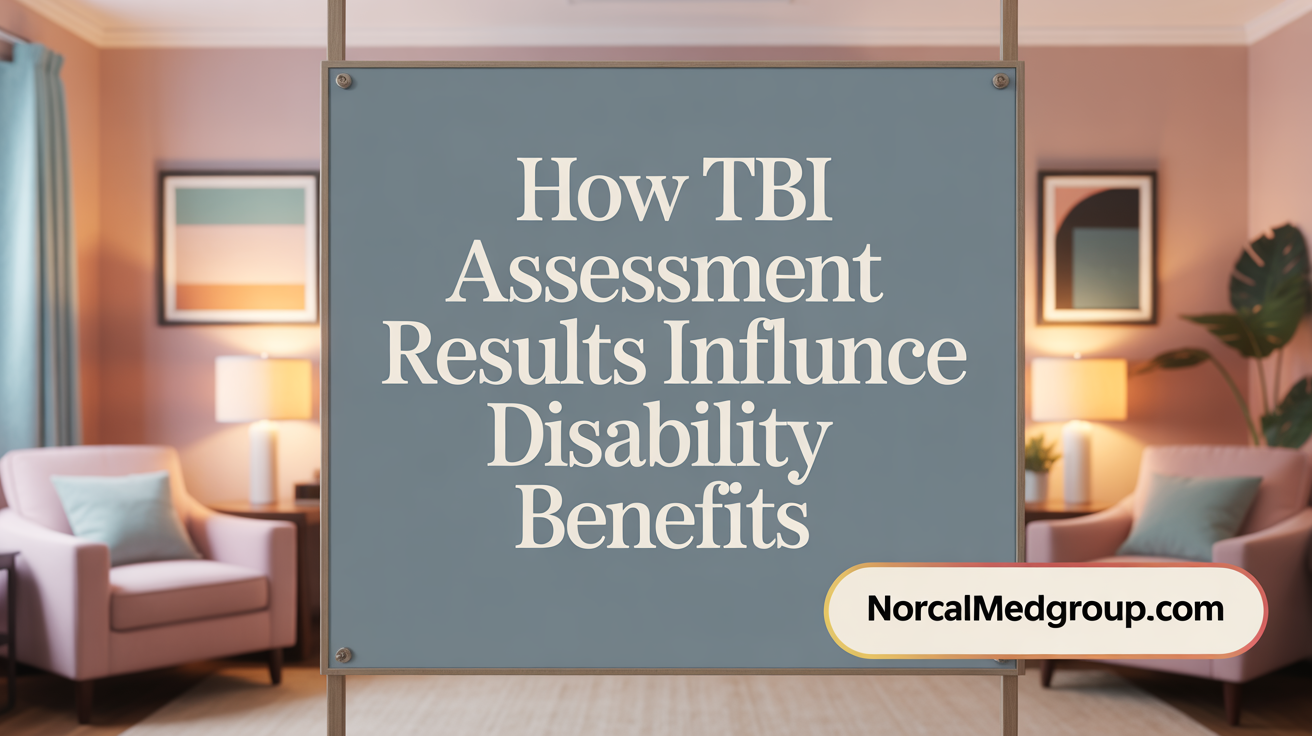 How TBI Assessment Results Influence Disability Benefits