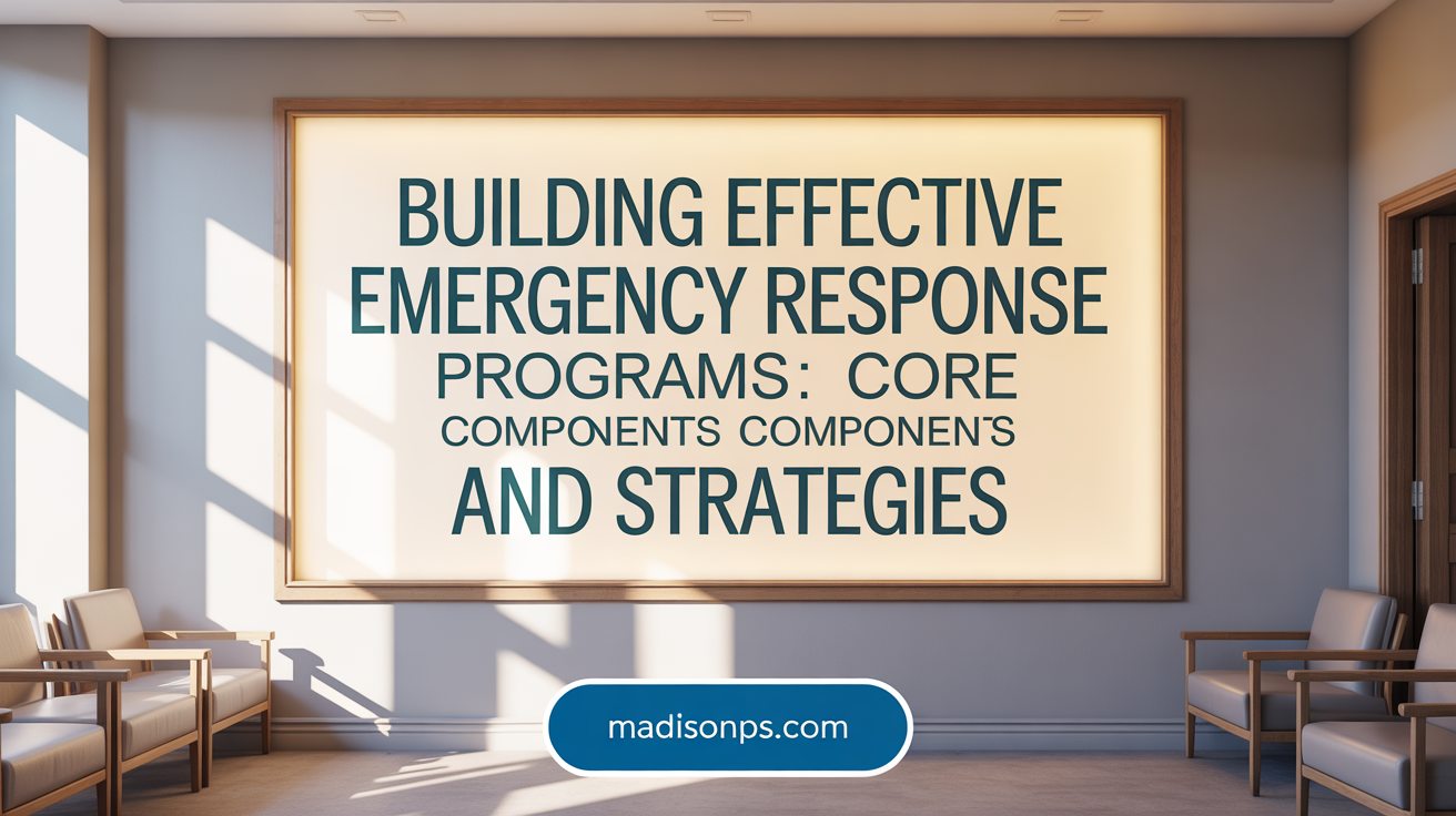 Building Effective Emergency Response Programs: Core Components and Strategies