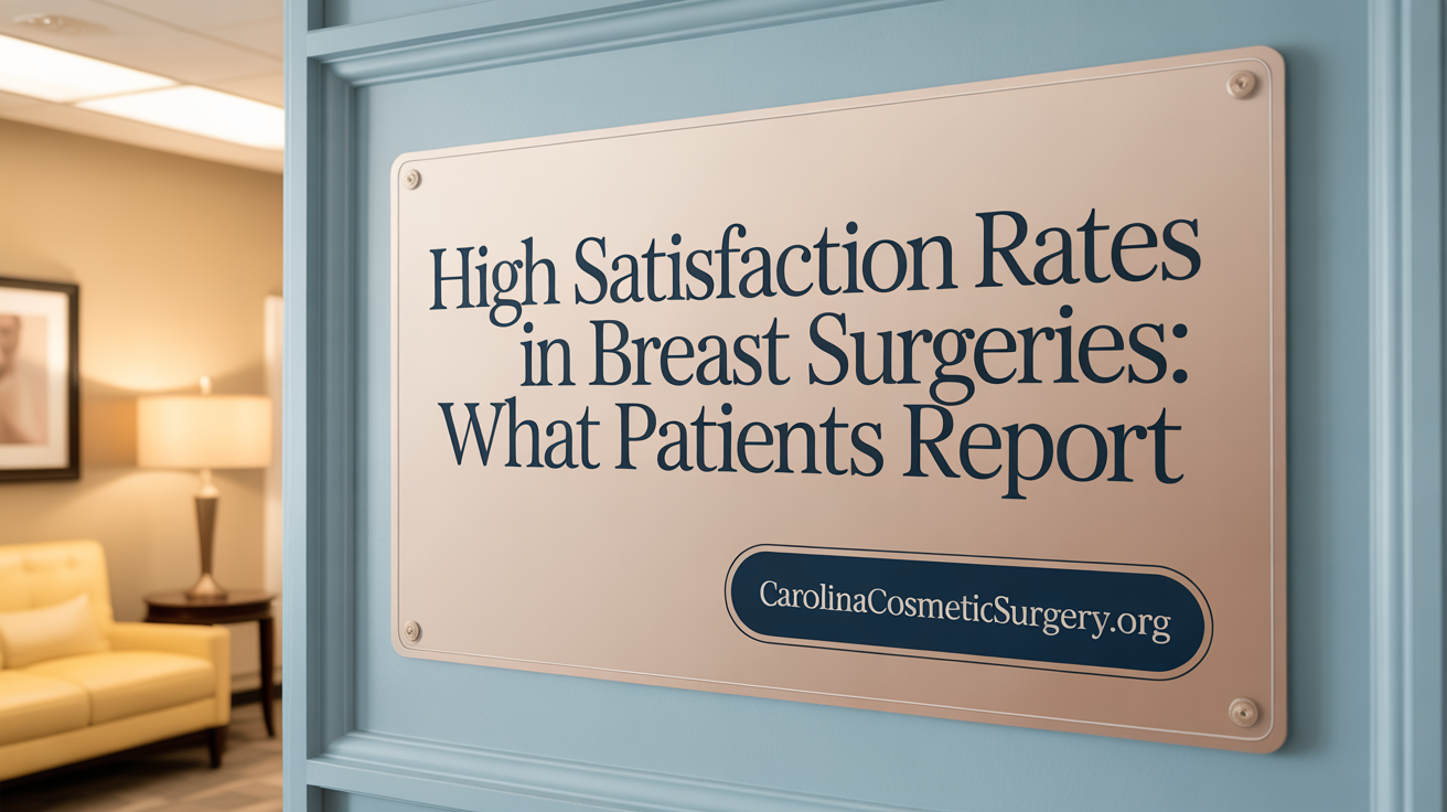 High Satisfaction Rates in Breast Surgeries: What Patients Report