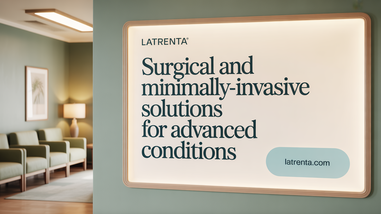 Surgical and Minimally-Invasive Alternatives for Advanced Cases