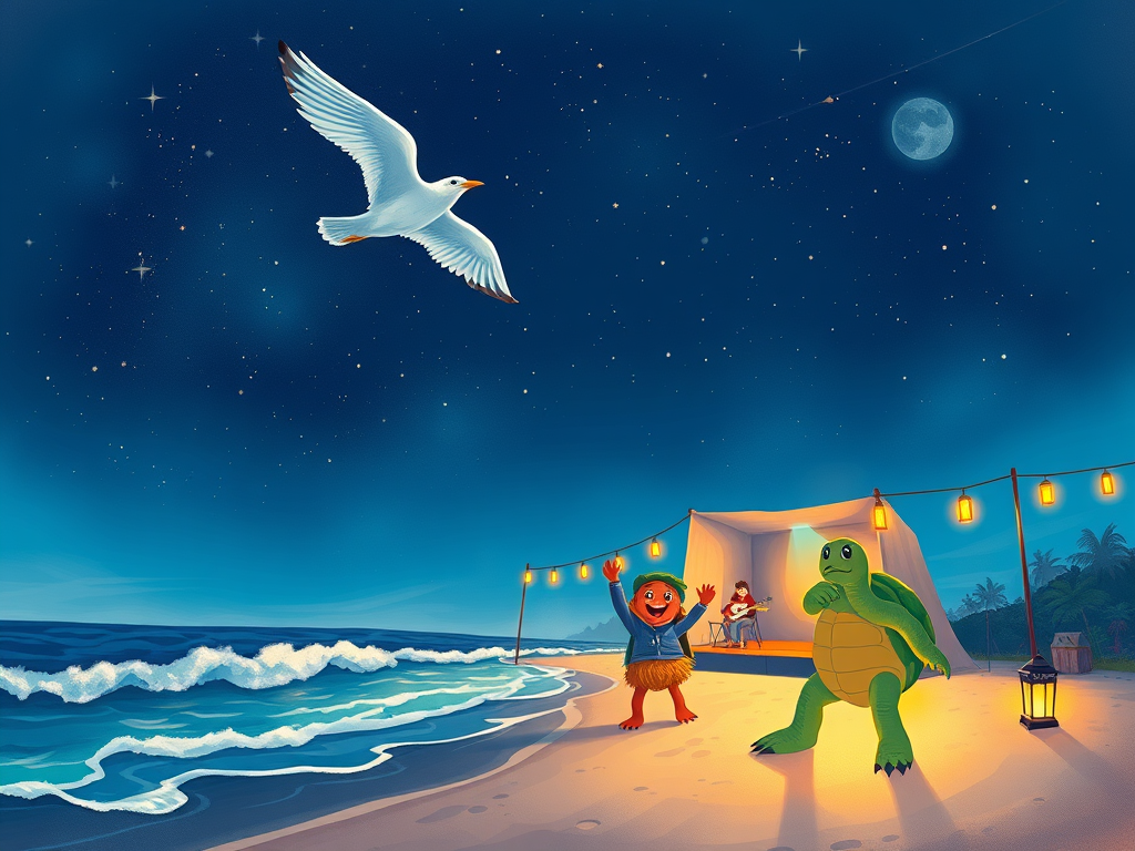 Indigo the Seagull's Rockin' Night