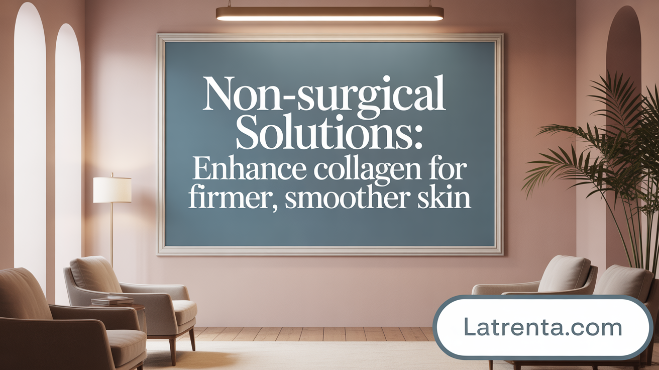 Non-Surgical Solutions: Stimulate Collagen for Firmer, Smoother Skin