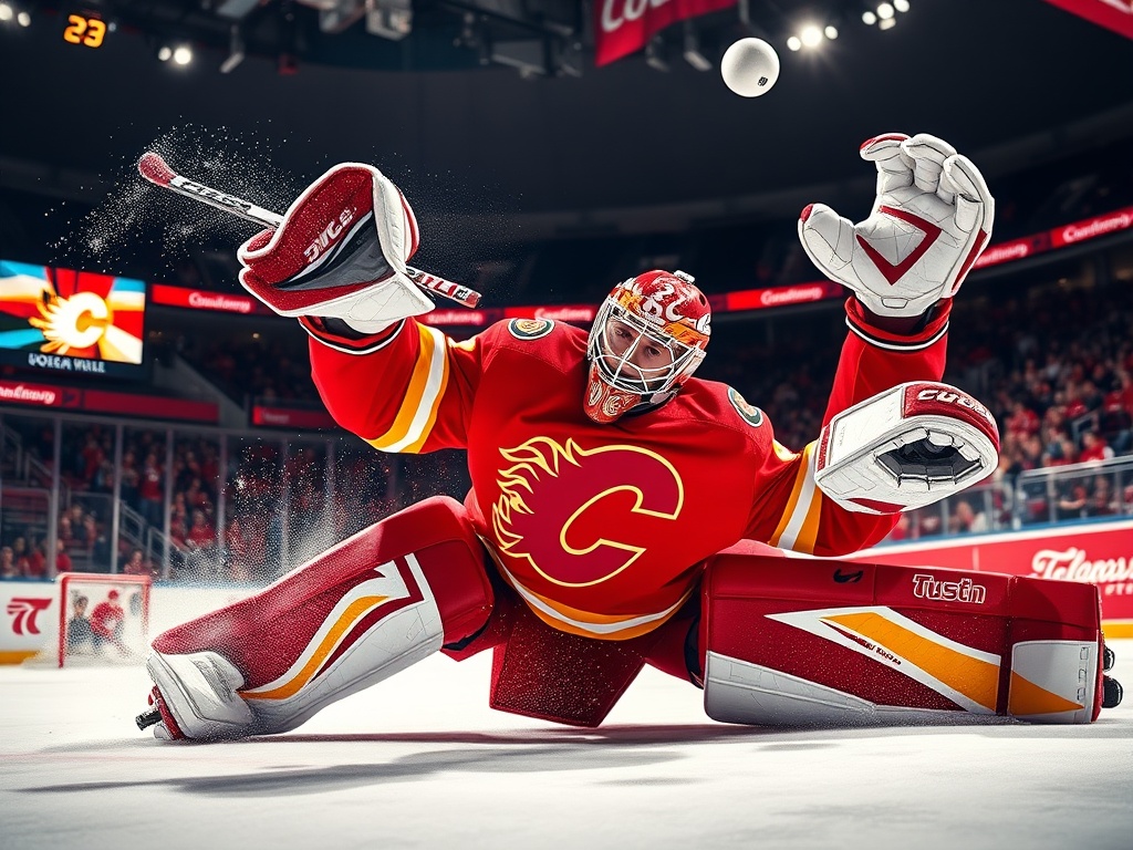 Flames Sign Rookie Goalie Dustin Wolf to 7-Year Extension