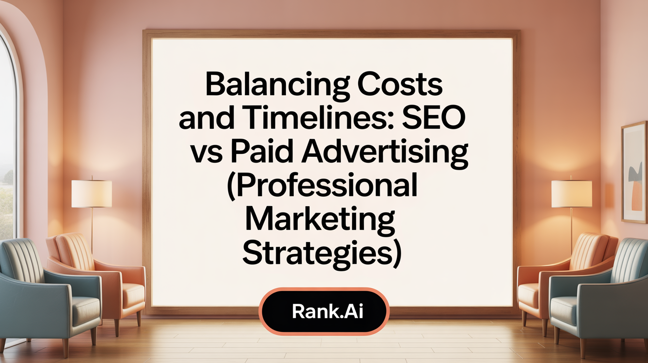 Balancing Costs and Timelines: SEO vs Paid Advertising