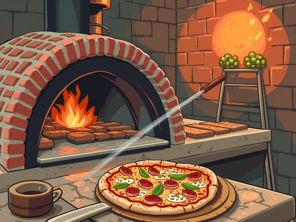 Pizza oven image