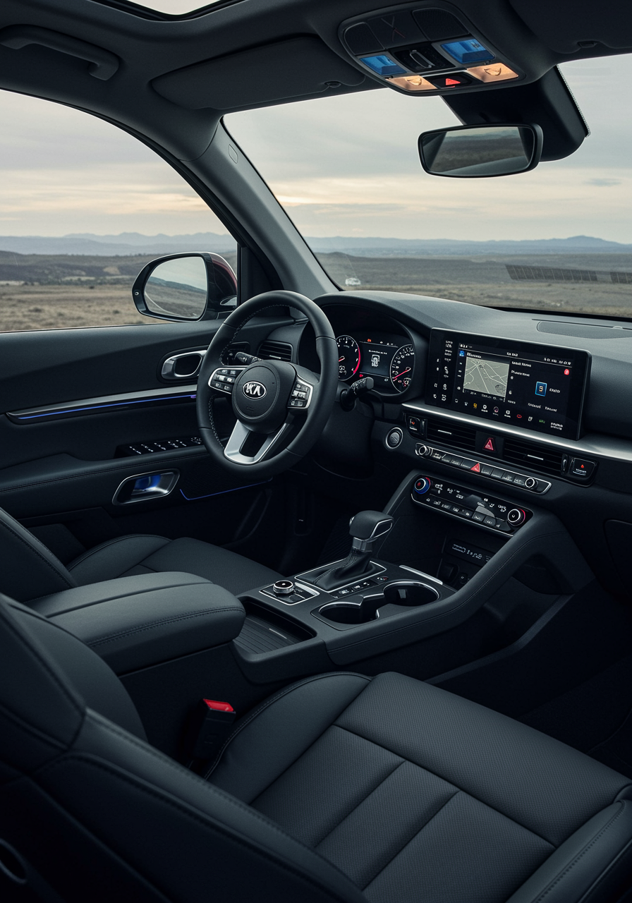 kia telluride interior