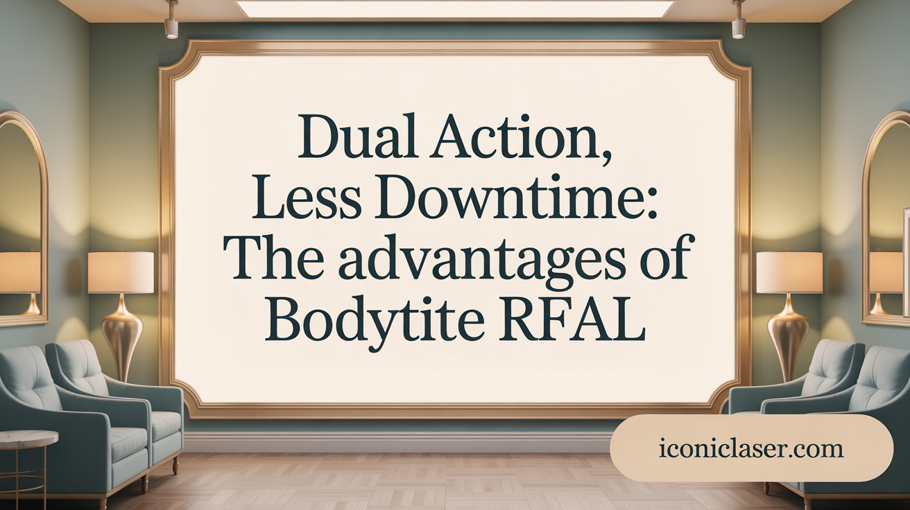 Dual Action, Less Downtime: The Advantages of BodyTite RFAL