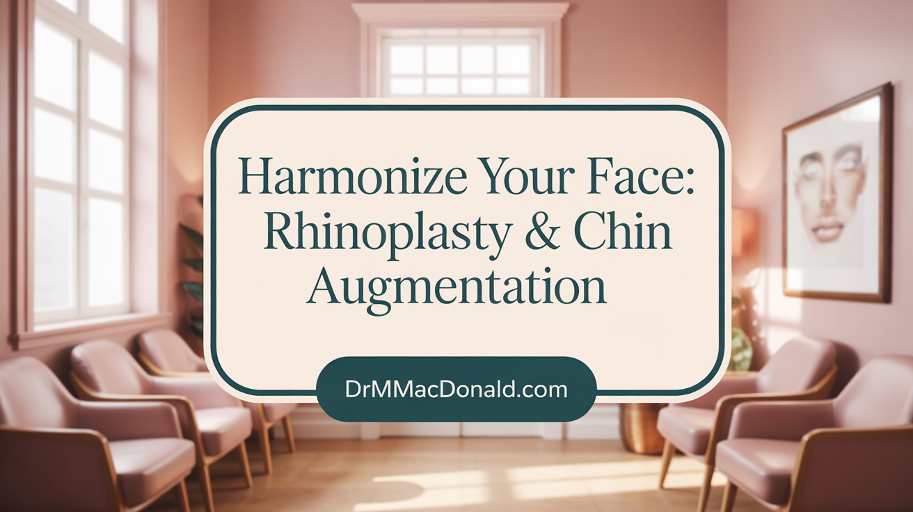 Harmonize Your Face: Rhinoplasty &amp; Chin Augmentation