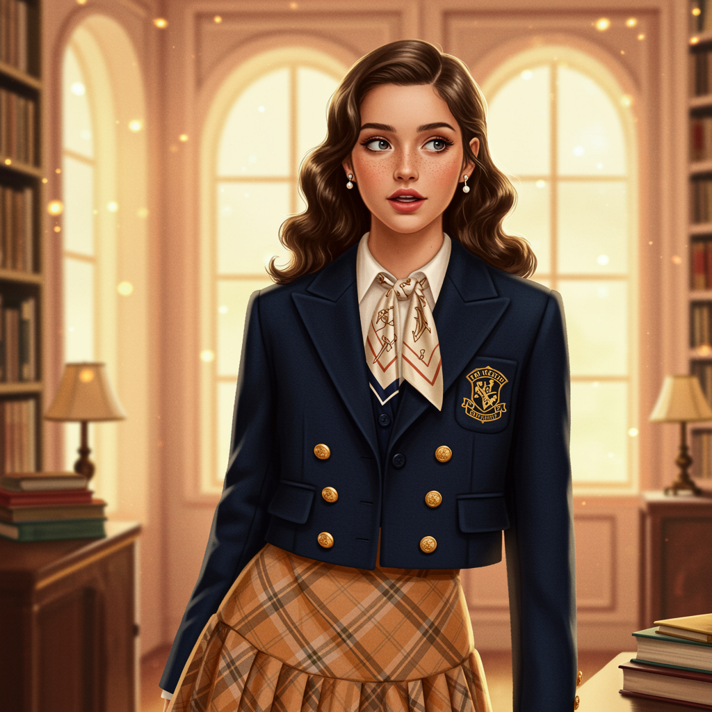 preppy pfp girl