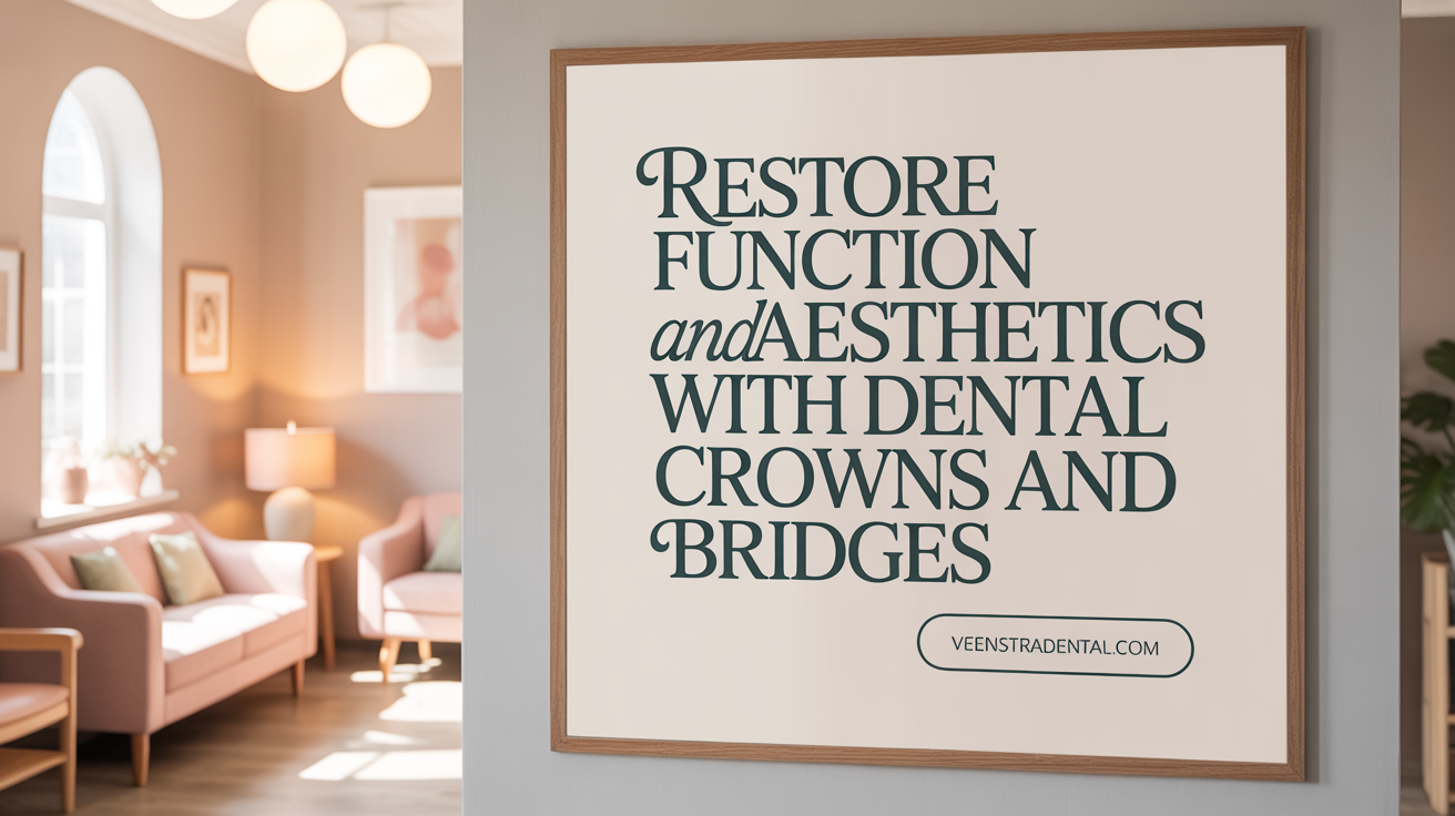 Restore Function and Aesthetics with Crowns and Bridges