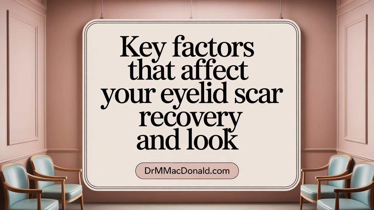 Key Factors That Affect Your Eyelid Scar Recovery and Look