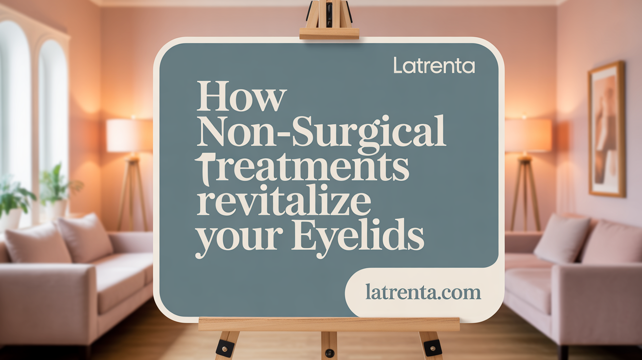 How Non-Surgical Treatments Revitalize Your Eyelids