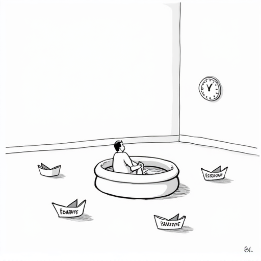 Federal Reserve to Announce Interest Rate Decision single-panel cartoon