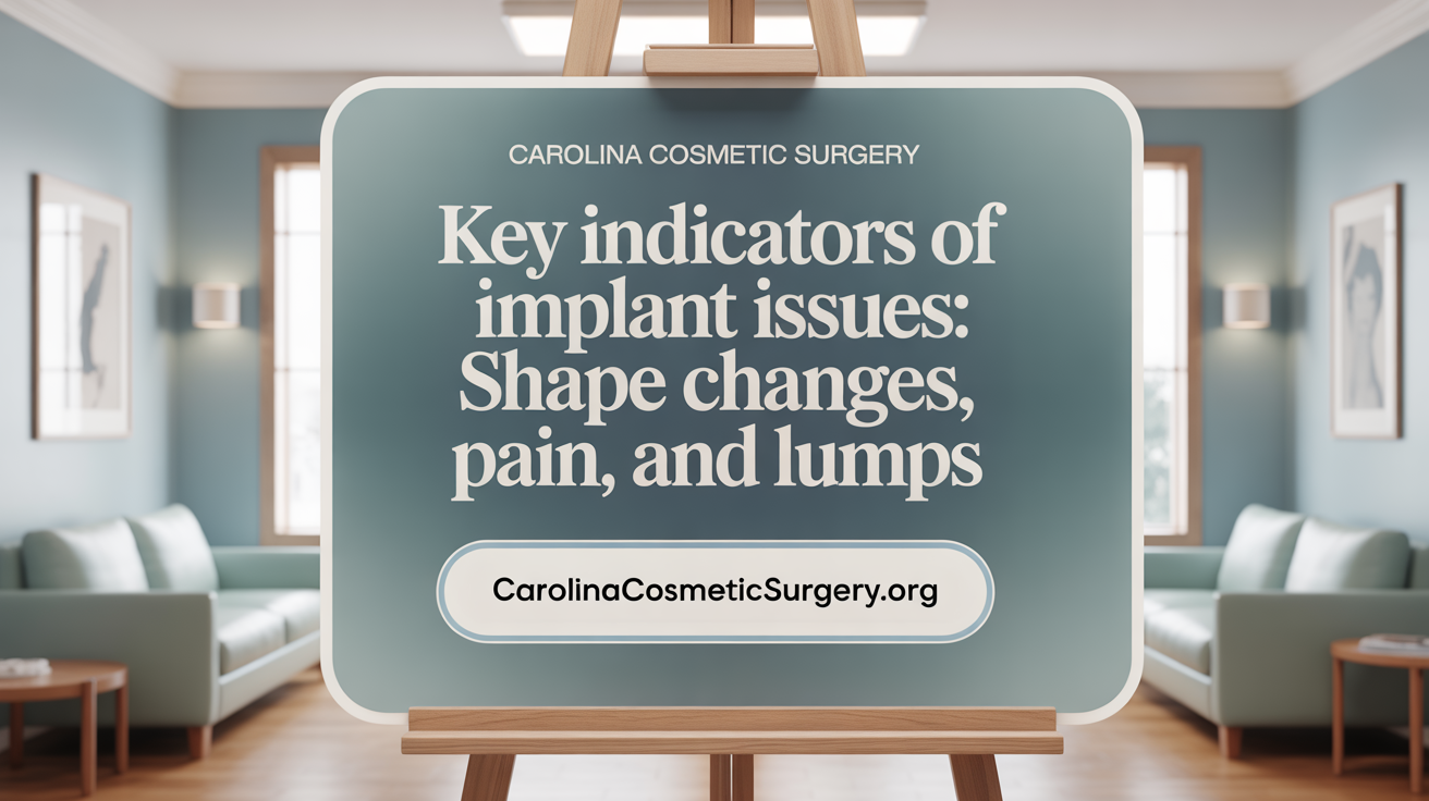 Key Indicators of Implant Rupture: Shape Changes, Pain, and Lumps