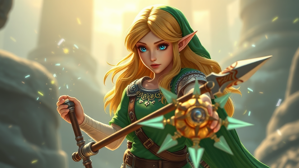 Princess Zelda wields the Tri Rod in The Legend of Zelda: Echoes of Wisdom, showcasing a new gameplay mechanic in the latest Nintendo Direct