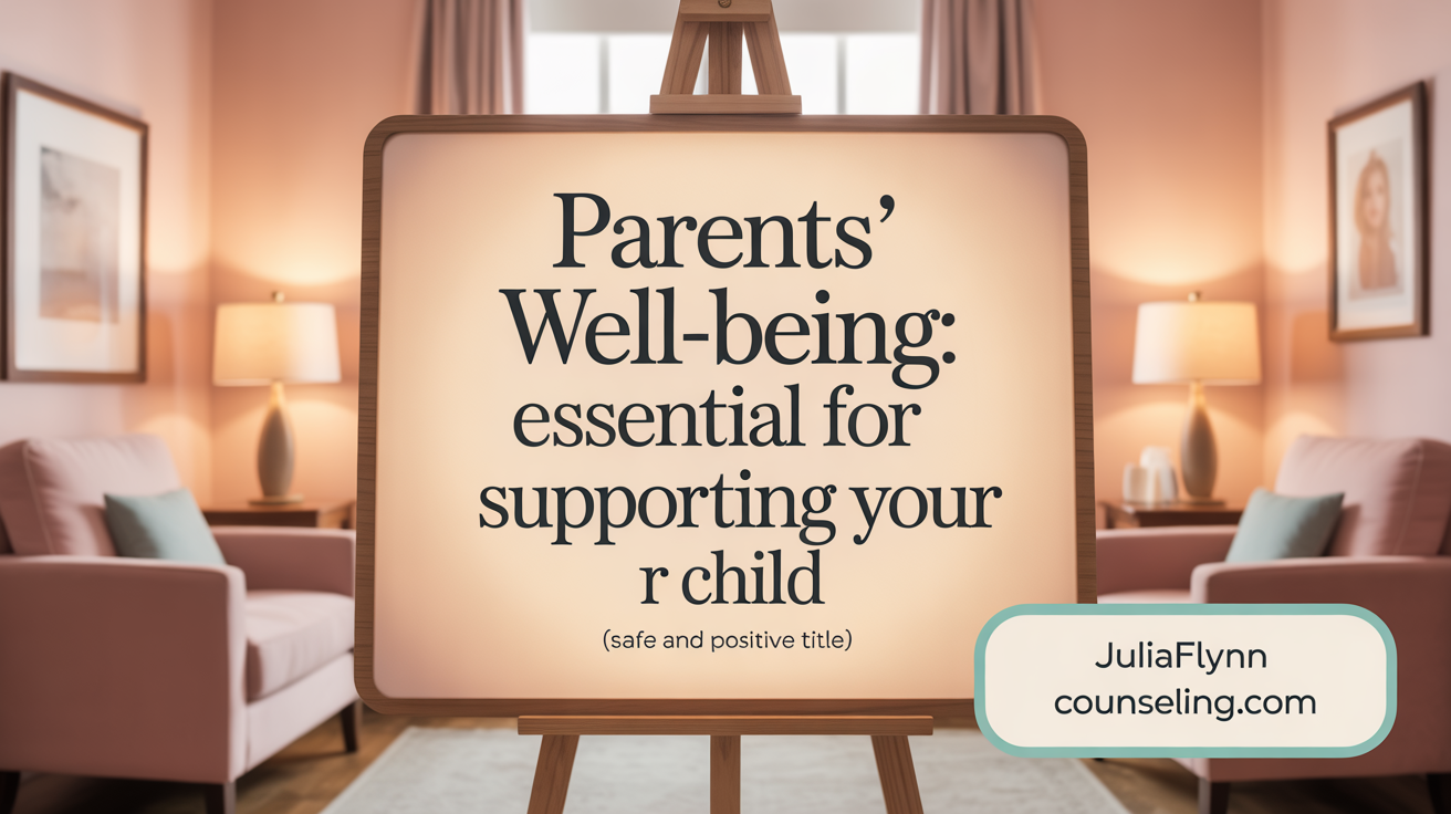 Parents’ Well-being: Essential for Supporting Your Child