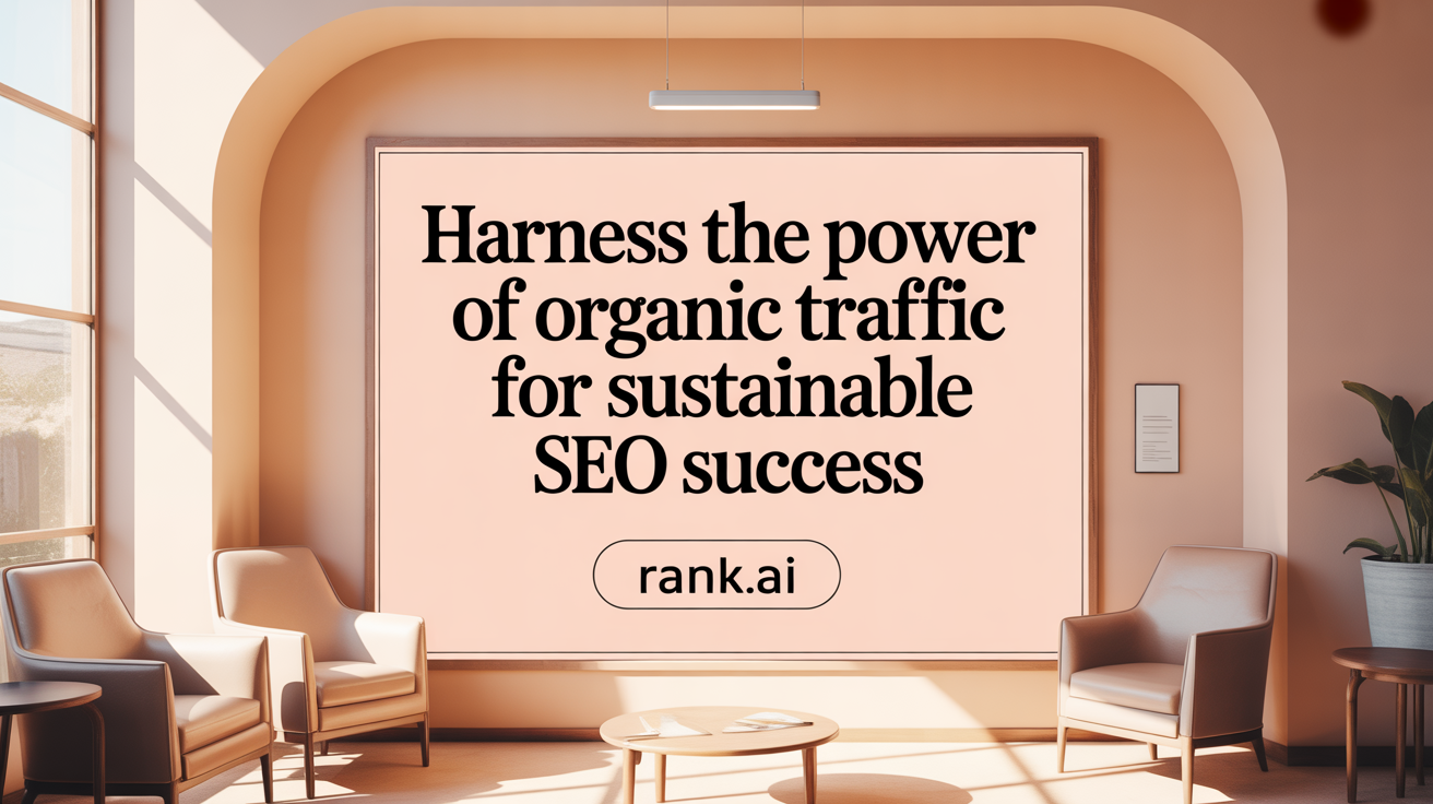 Harness the Power of Organic Traffic for Sustainable SEO Growth