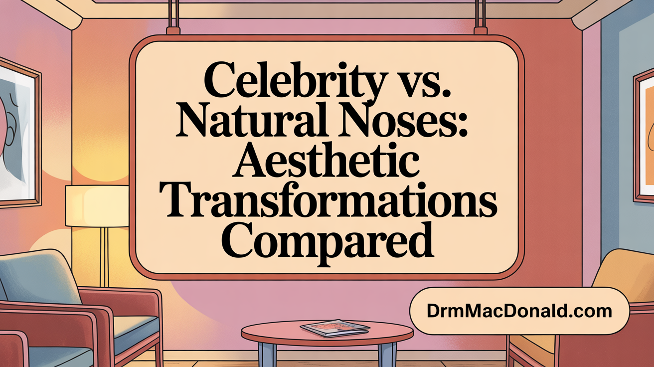 Celebrity vs. Natural Noses: Aesthetic Transformations Compared