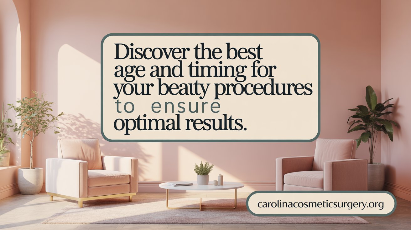 Discover the best age and timing for your brow lift to ensure optimal results.