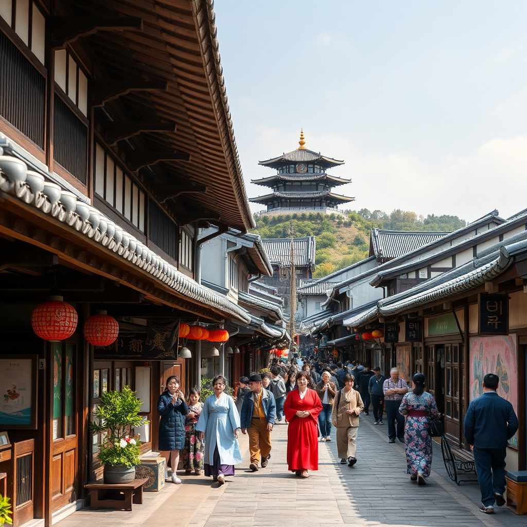Exploring the Main Street and Photo Spots of Jeonju Hanok Village