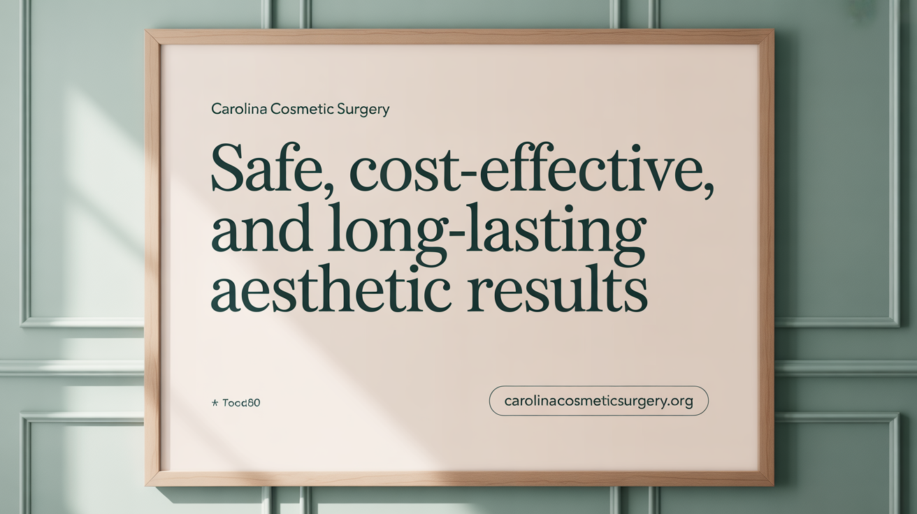 Safe, Cost-Effective, and Long-Lasting Aesthetic Results