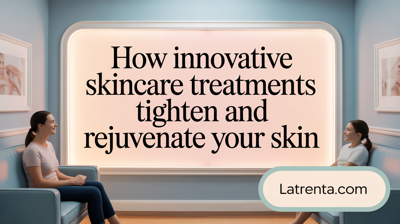How Modern Energy-Based Treatments Tighten and Rejuvenate Your Skin