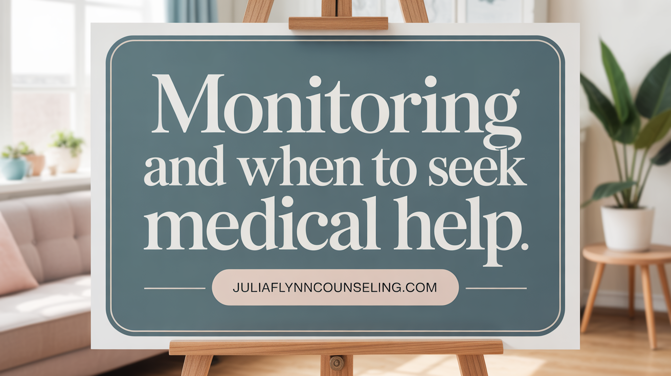 Monitoring and When to Seek Emergency Help