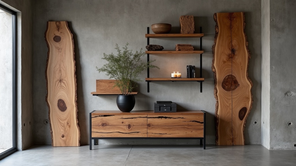 Как использовать остатки слэбов и металла: создаем стильные полки, подставки и декор для вашего дома