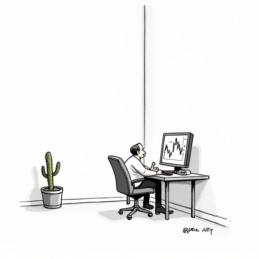 Stock Market Volatility: Real-Time Developments single-panel cartoon