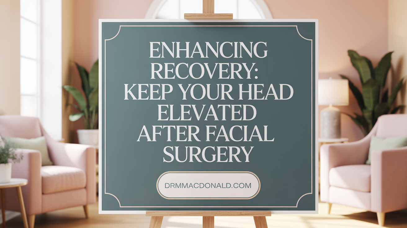 Enhancing Recovery: Keep Your Head Elevated After Facial Surgery