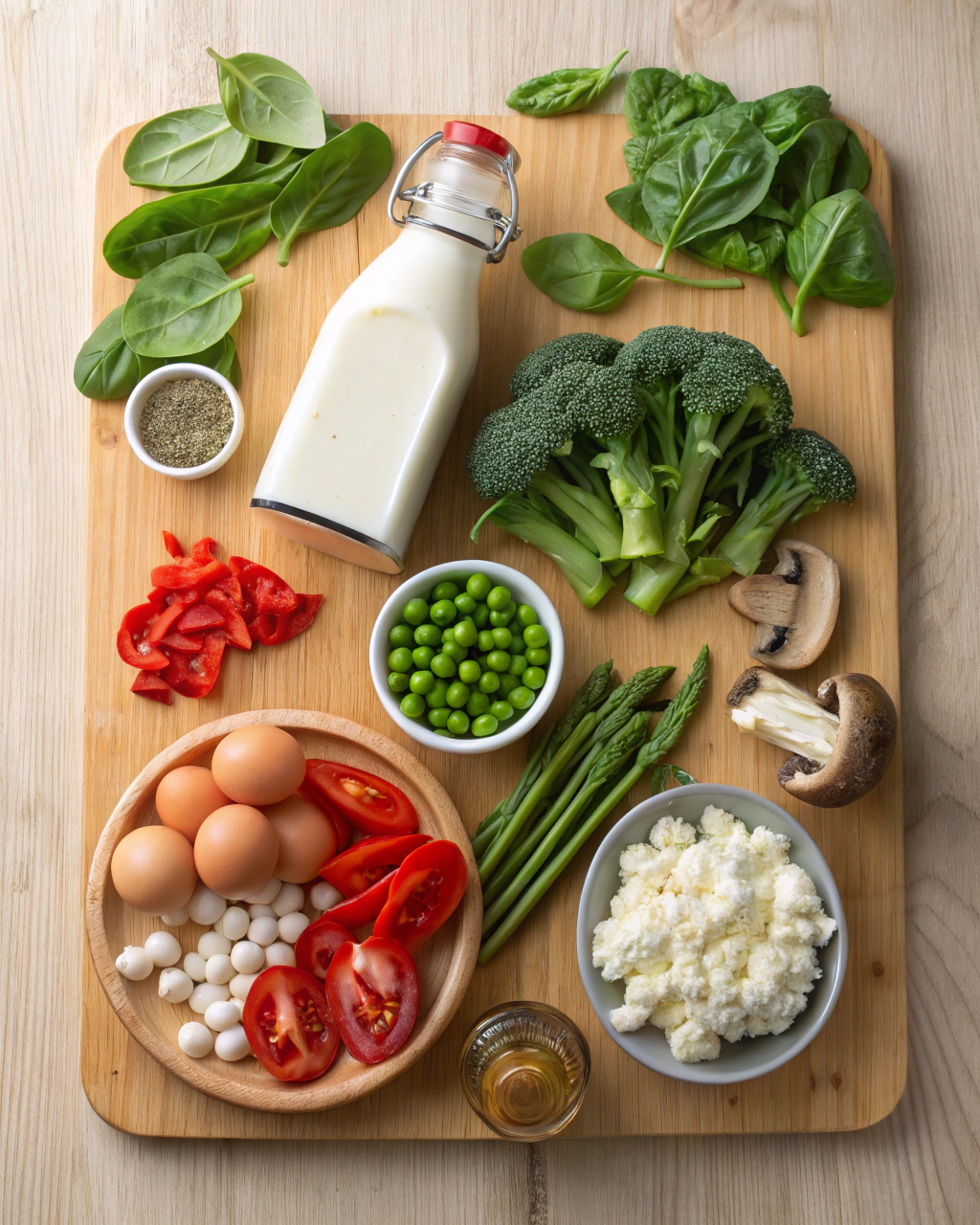 Frittata ngredients