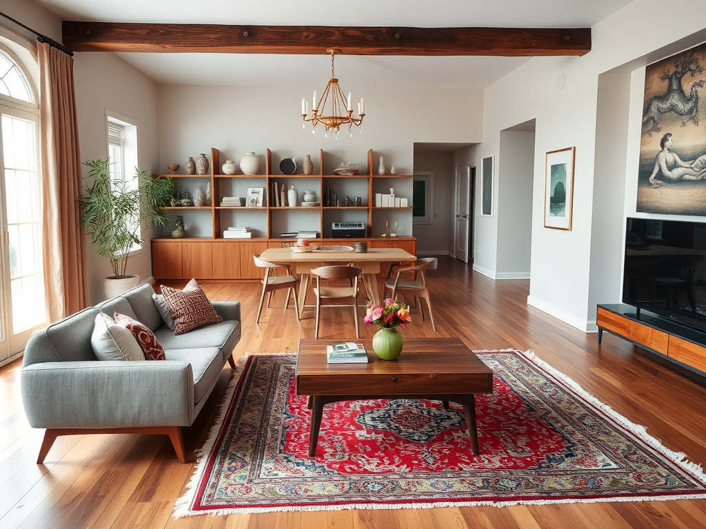 4. Mix Vintage and Modern Elements