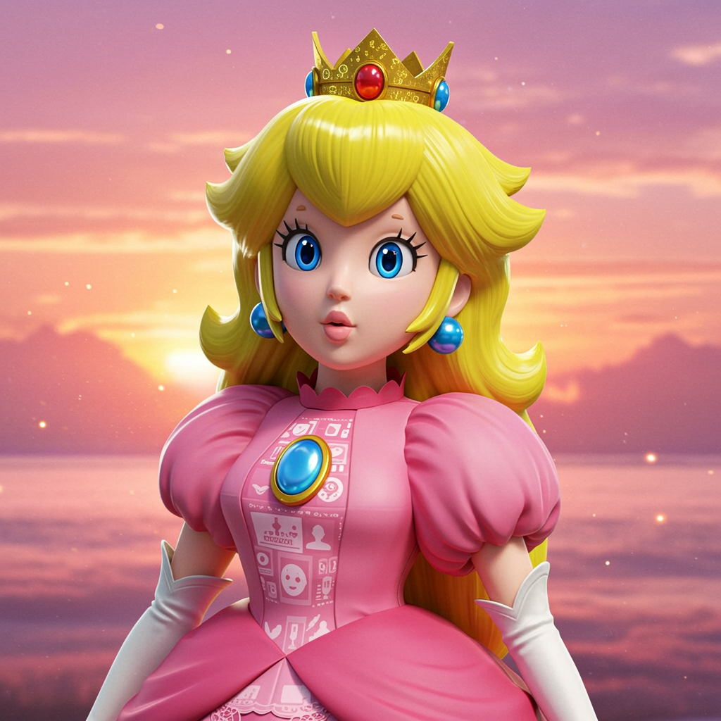 princess peach pfp