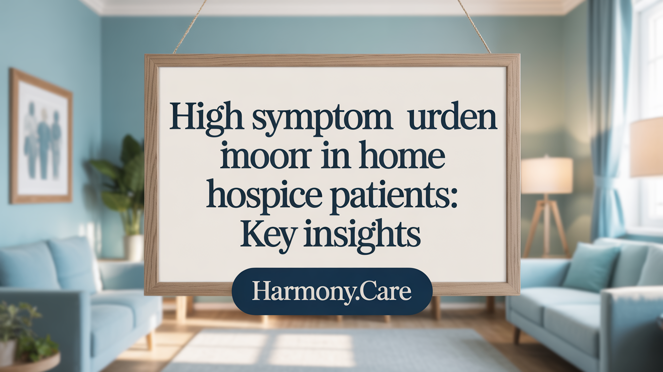 High Symptom Burden in Home Hospice Patients: Key Findings