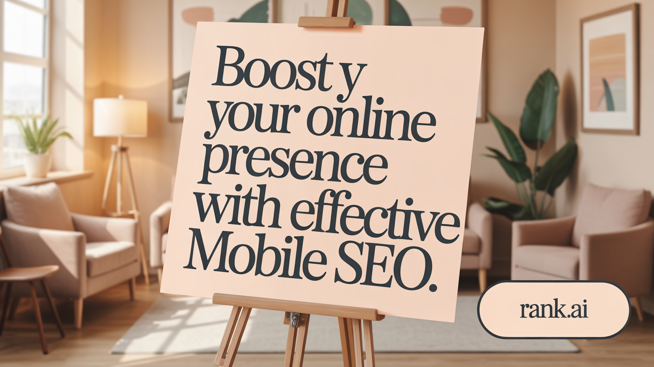 Boost Your Online Presence with Effective Mobile SEO