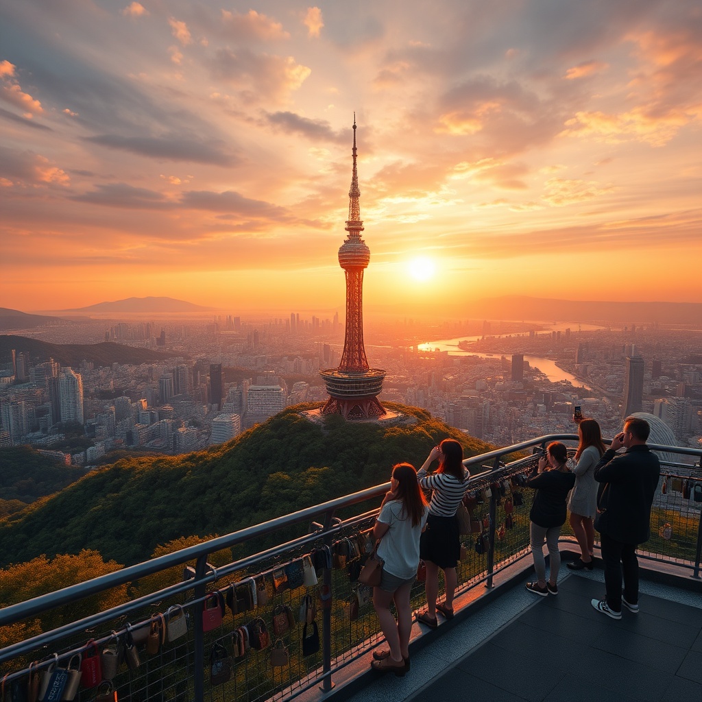 N Seoul Tower: Panoramic Views Over the City