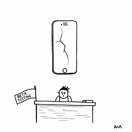 Apple Releases iOS 26 Beta 2 with Interface Fixes single-panel cartoon