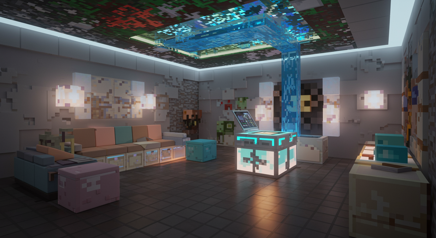 minecraft house interior