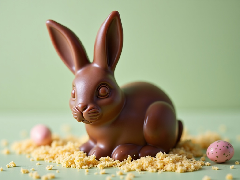Image related to chocolate Easter bunny surprises