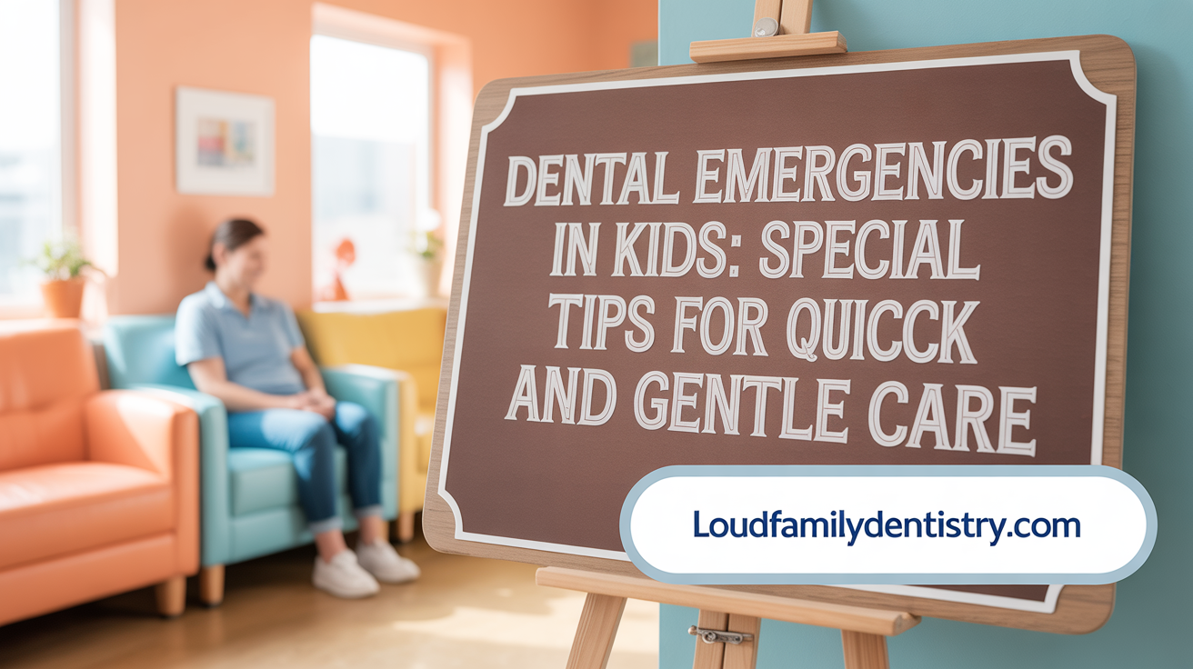 Dental Emergencies in Kids: Special Tips for Quick and Gentle Care