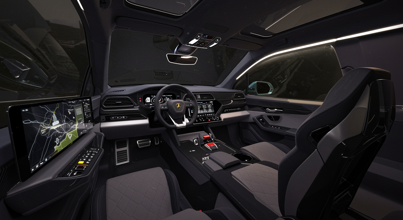 lamborghini urus interior