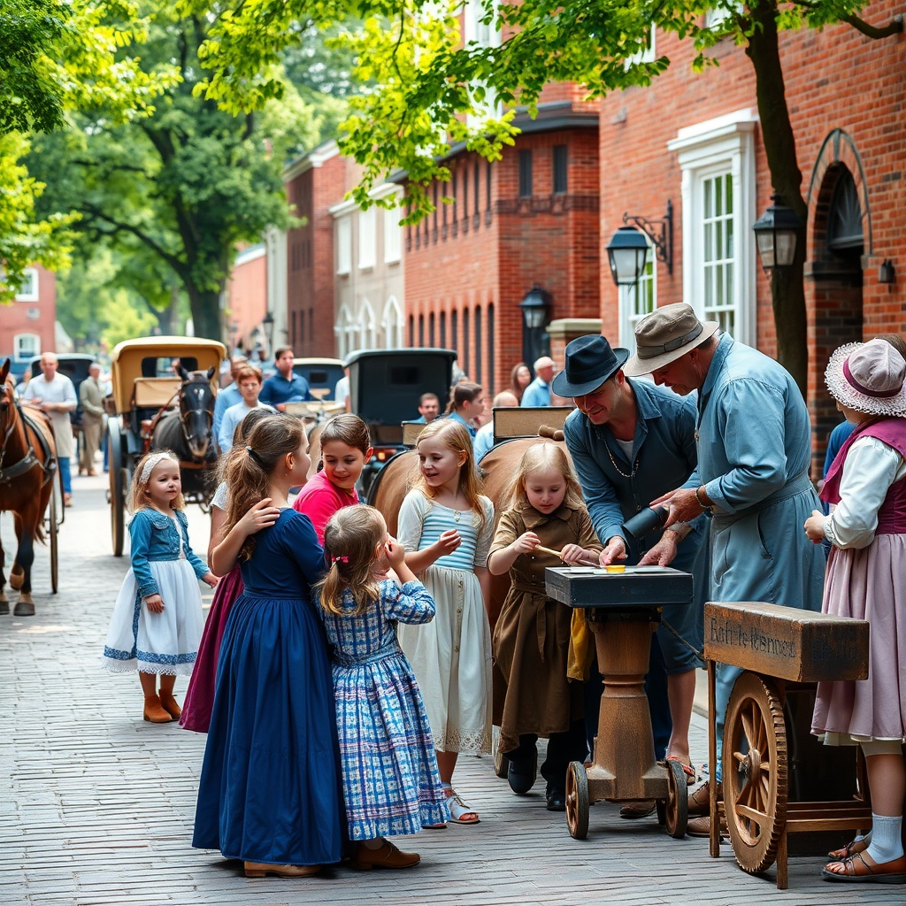 Time Travel at Colonial Williamsburg (USA)