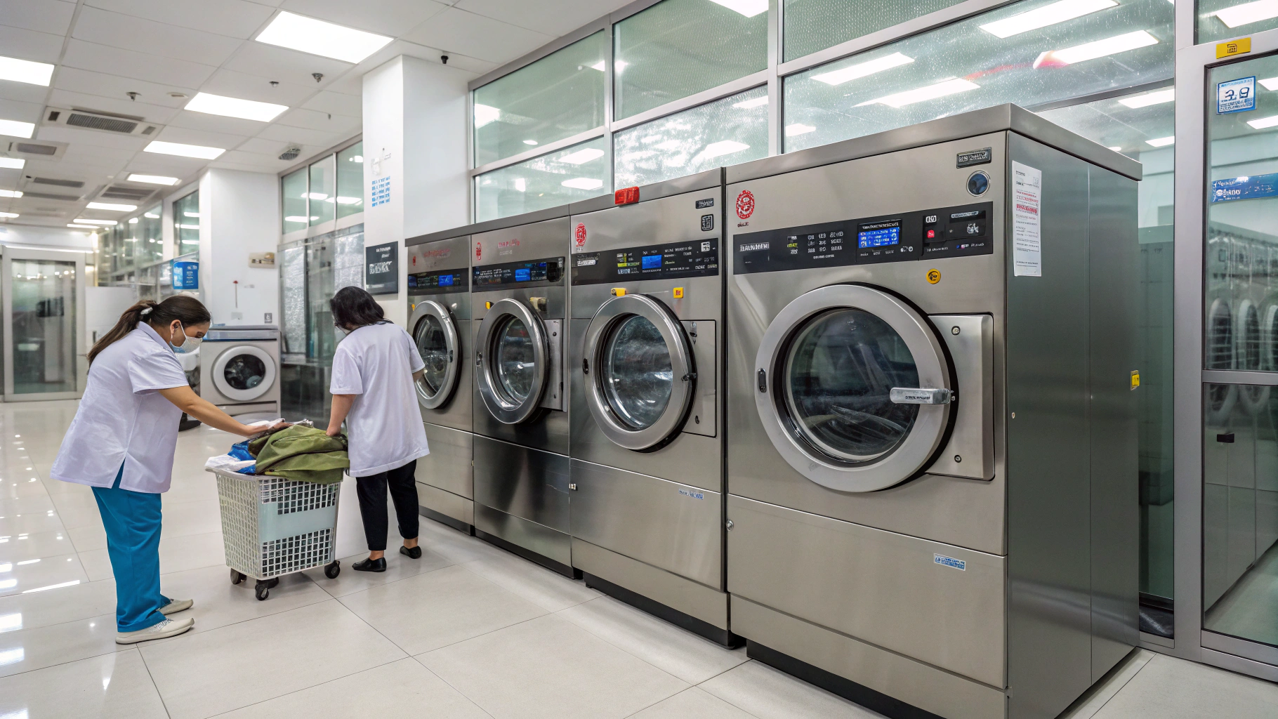 Công nghệ hiện đại trong giặt ủi tại Giặt ủi Quận 1