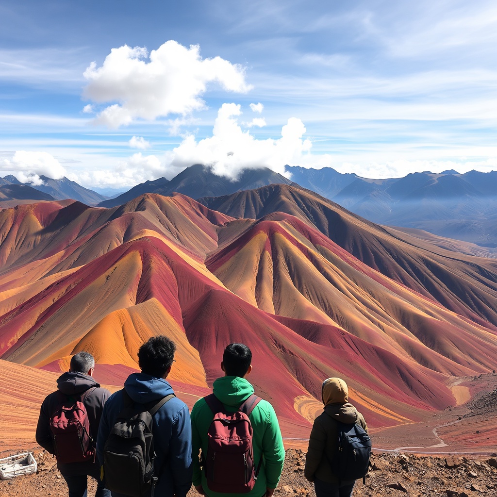 Montaña de los Siete Colores, Perú