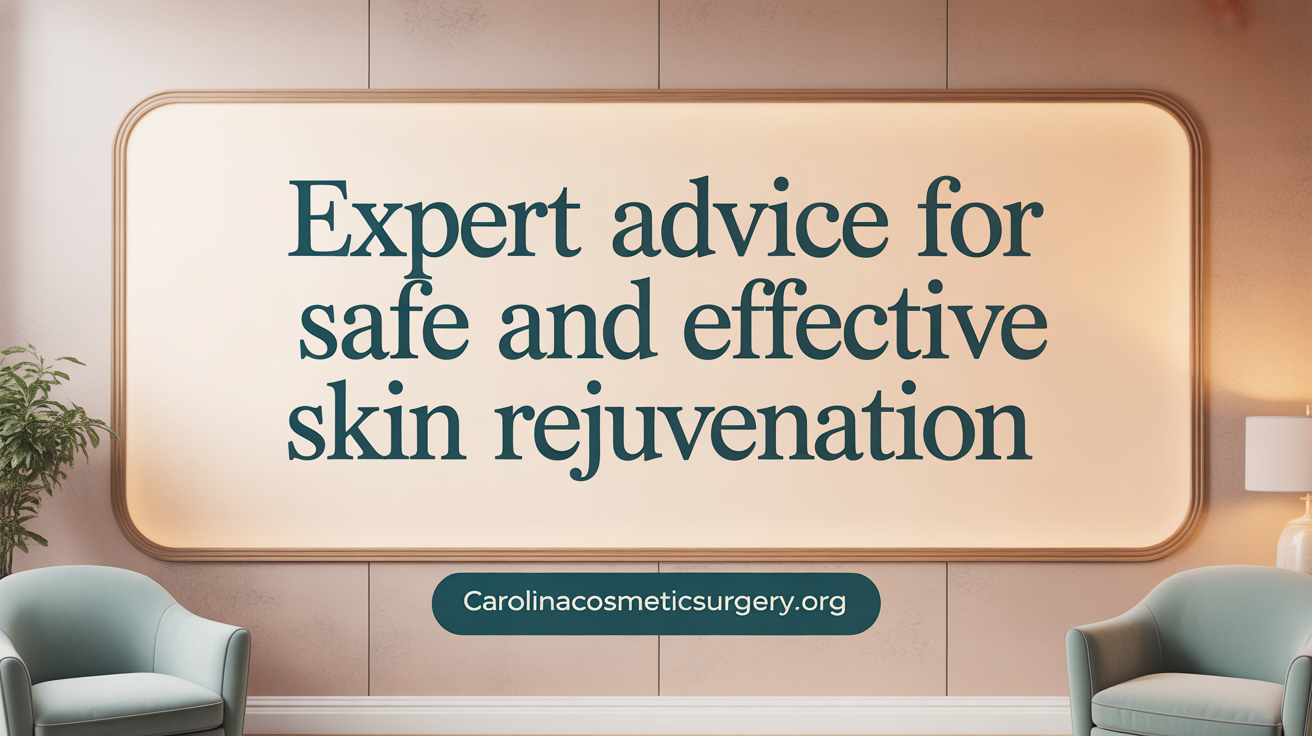 Expert Advice for Safe and Effective Skin Rejuvenation