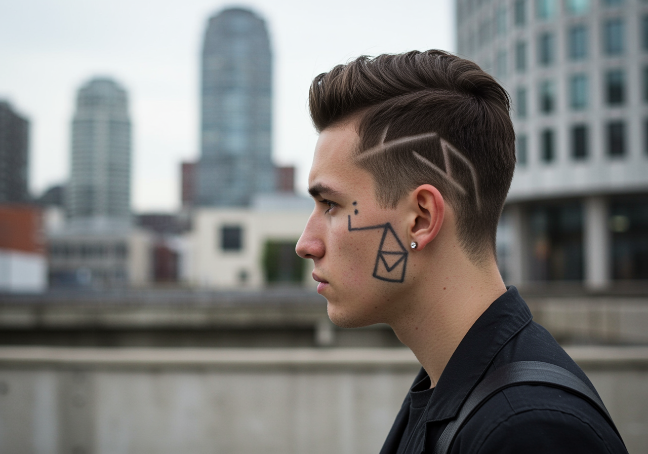 moderno moda cortes de pelo hombre