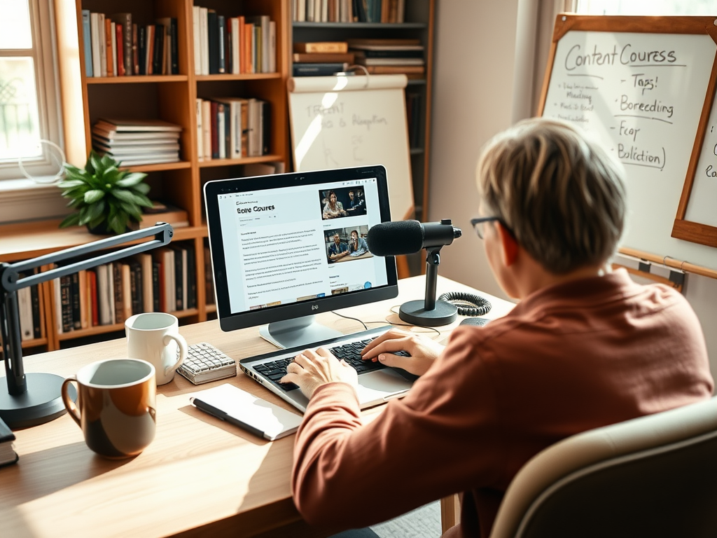 블로그와 온라인 강의를 연결하는 전략적인 시작