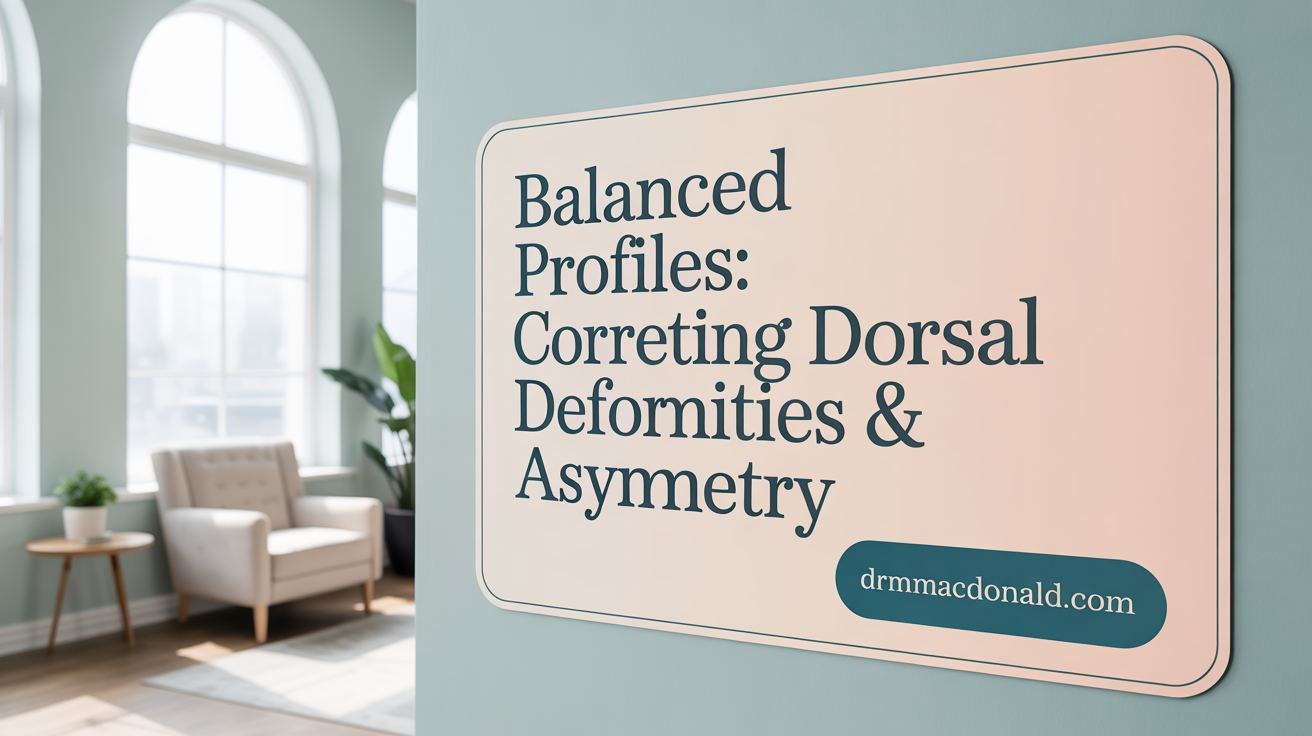 Balanced Profiles: Correcting Dorsal Deformities &amp; Asymmetry