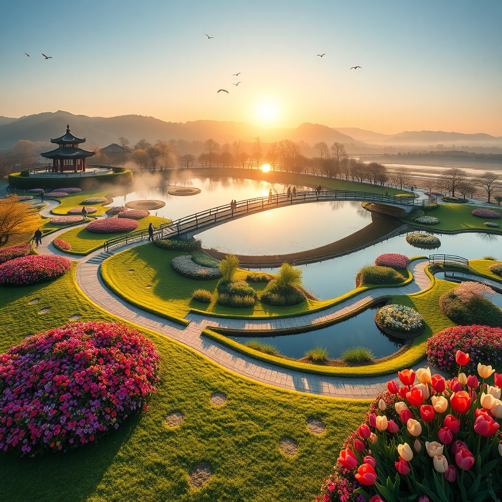 Morning Glory: Suncheonman National Garden