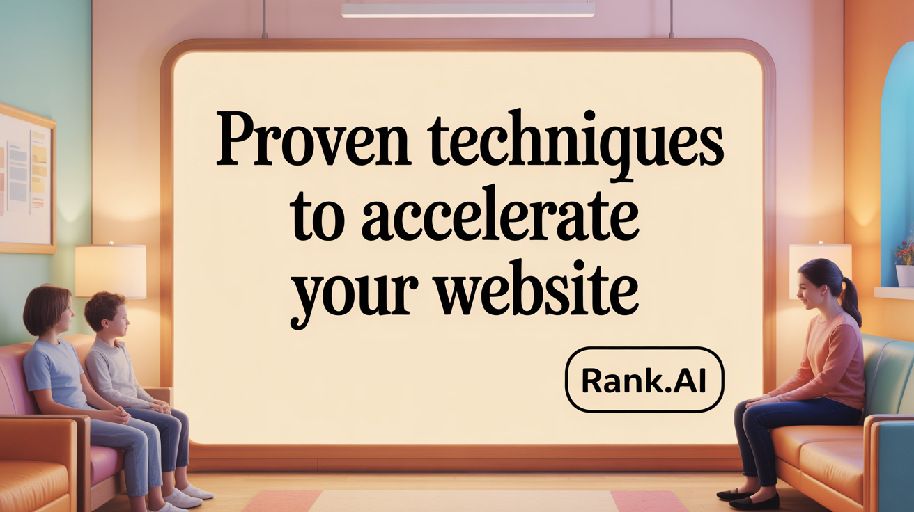 Proven Techniques to Accelerate Your Website